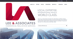 Desktop Screenshot of lee-associates.com